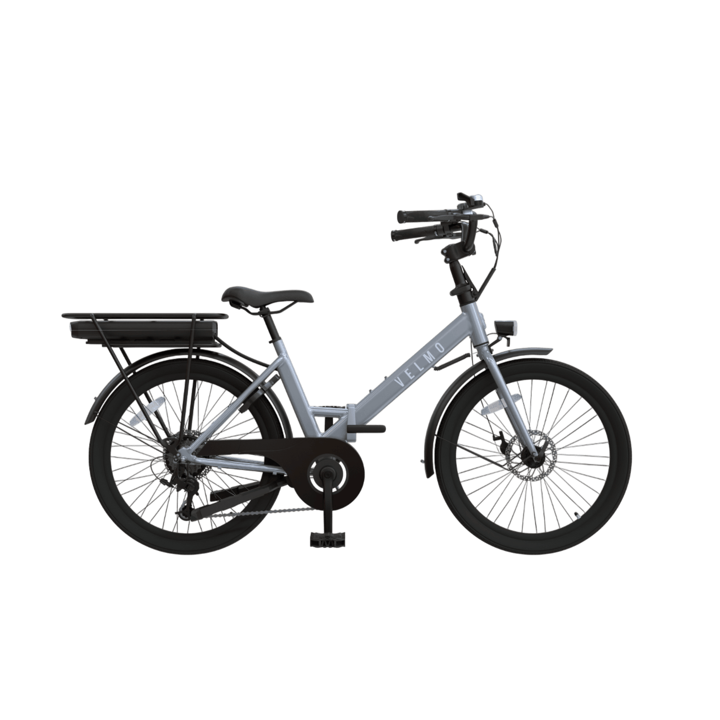VELMO PULSE おすすめセット(フロントキャリア・フロントバスケットM・スマホホルダー・スマホホルダー・マルチマウントダイヤルロック付き)