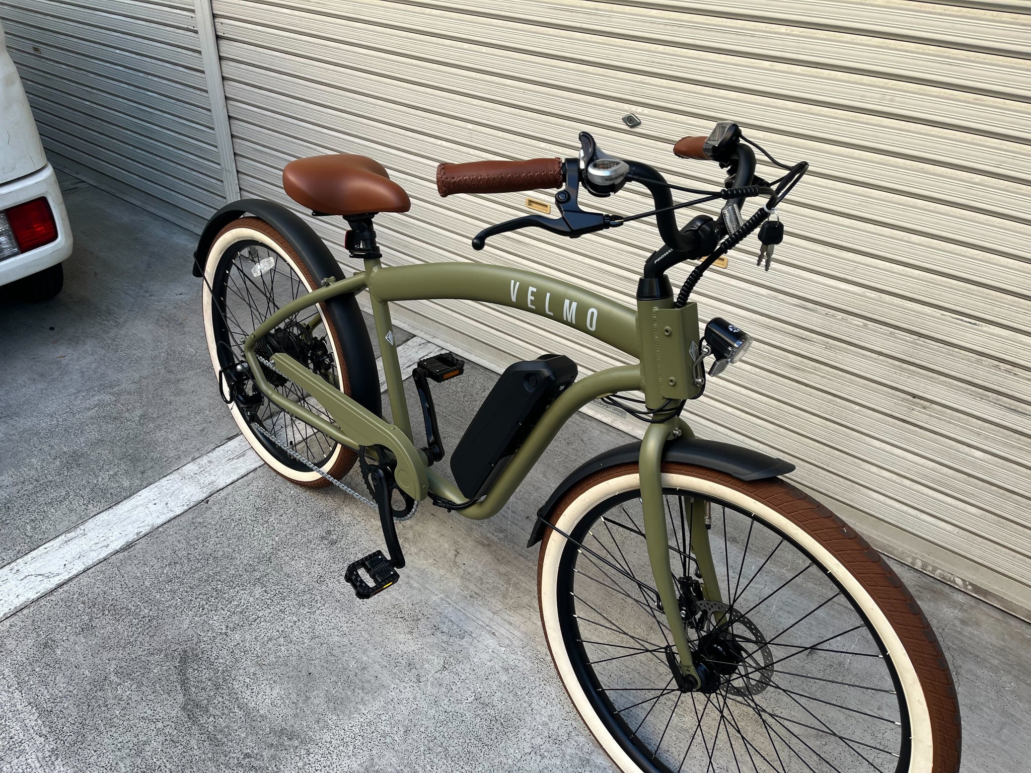 VELMO WAVE 電動アシスト自転車 グリーン(No.39)