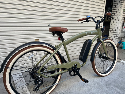 VELMO WAVE 電動アシスト自転車 グリーン(No.39)