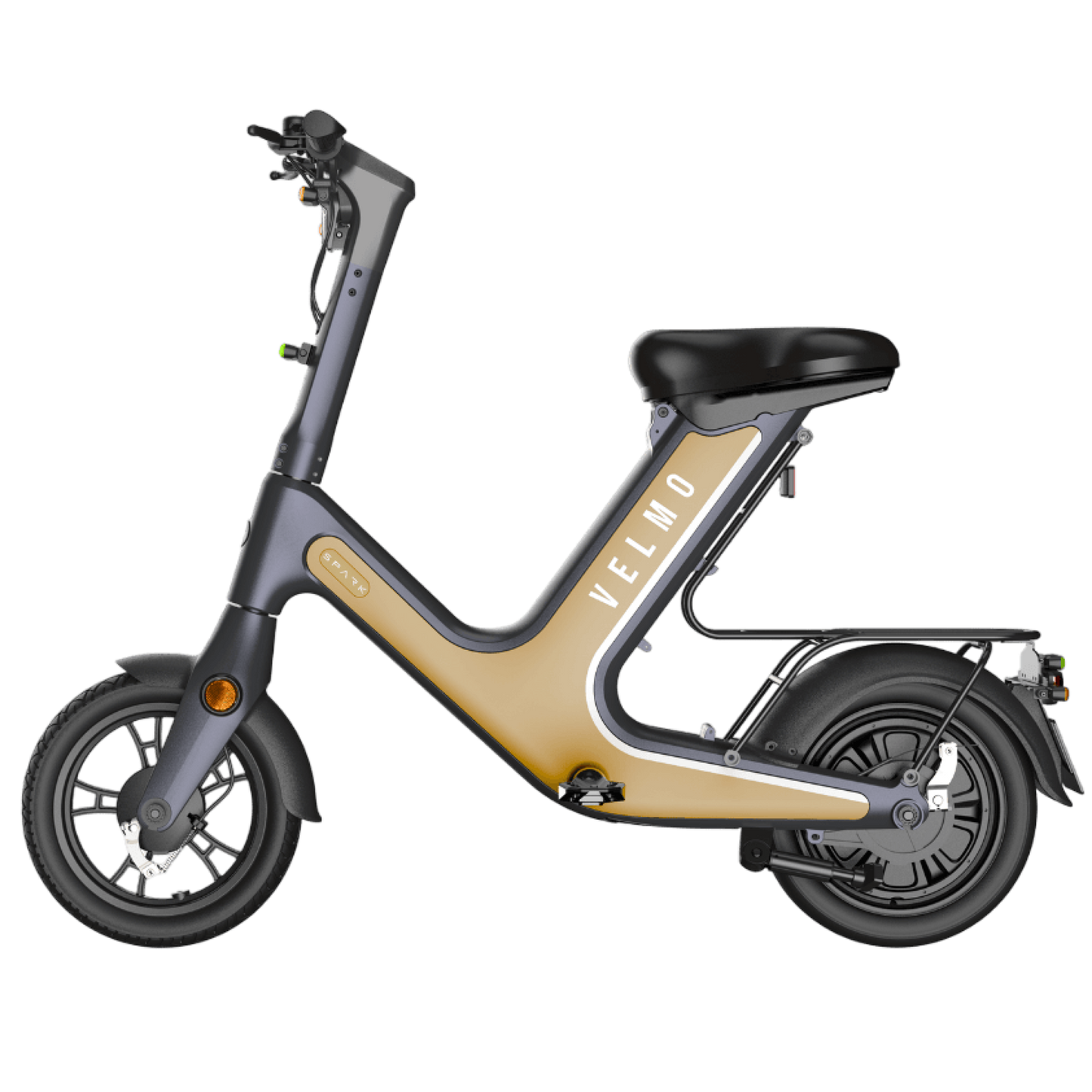 VELMO SPARK おすすめセット（リアバスケット・マルチバー・スマホホルダー・ダイヤルワイヤー錠付き）