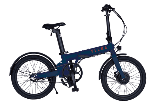 VELMO 折りたたみ自転車 グレー 新未開封 VELMO PANORAMA VELMOの最新型電動アシスト自転車